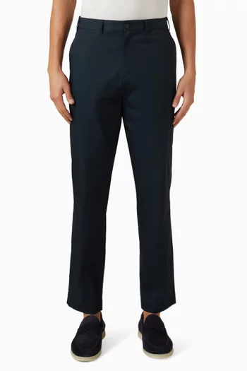 Slim Fit Pants in Twill