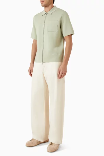 Sarico Zip Shirt in Viscose
