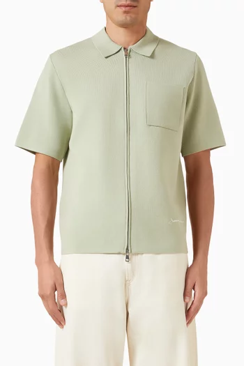 Sarico Zip Shirt in Viscose