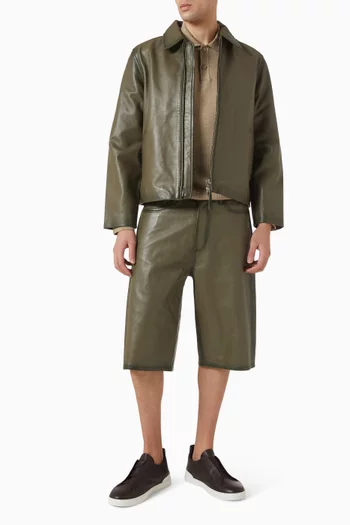 Saike Jacket in Lamb Leather