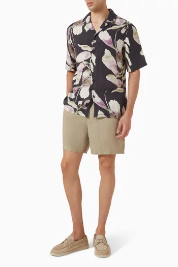 Sajabari Shorts in Linen