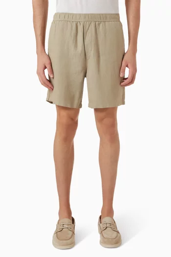 Sajabari Shorts in Linen