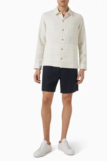 Sajabari Shorts in Linen