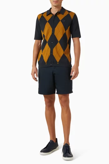 Twill Shorts in Cotton
