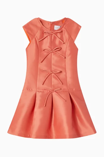 Bow-embellished Dress
