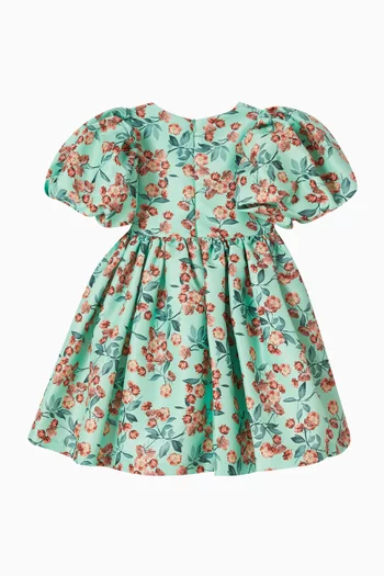Floral-print Dress