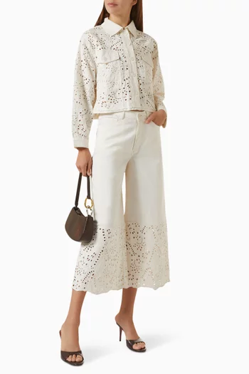 Liora Broderie Anglaise Jacket