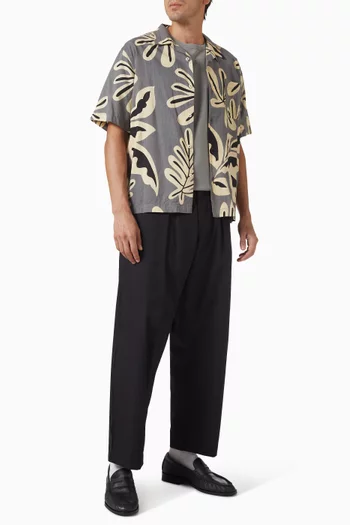 Baja Print Road Shirt in Cotton