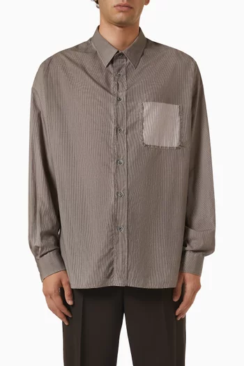 Long-Sleeve Shirt in Cotton
