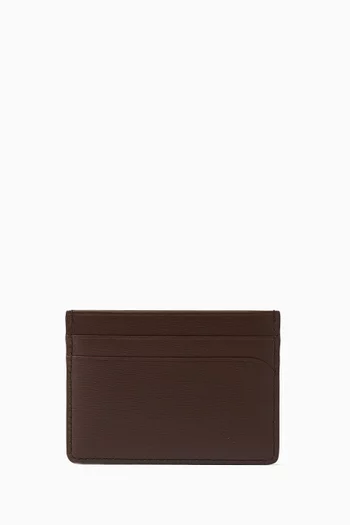 Curve Credit Card Holder in Calf Leather
