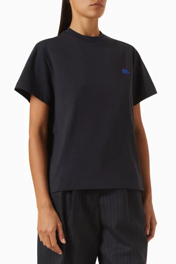 Crewneck T-shirt in Cotton