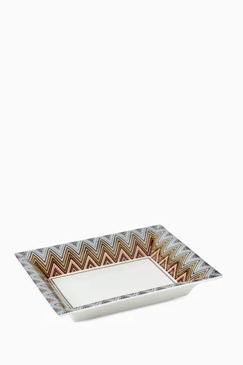 Large Jarris Trinket Tray in Porcelain