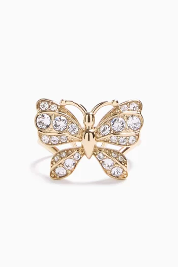 Flutterby Swarovski® Ring in Metal