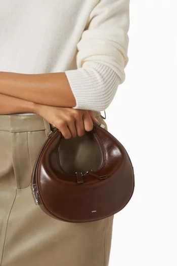 Mini Toni Shoulder Bag in Leather