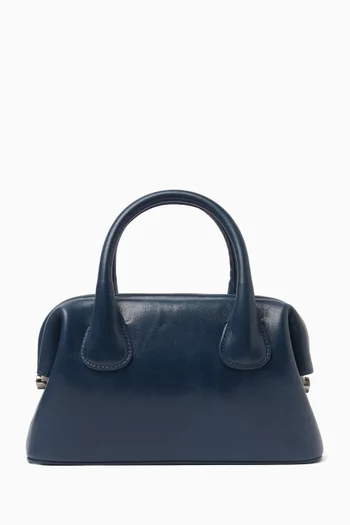 Mini Boat Bag in Leather
