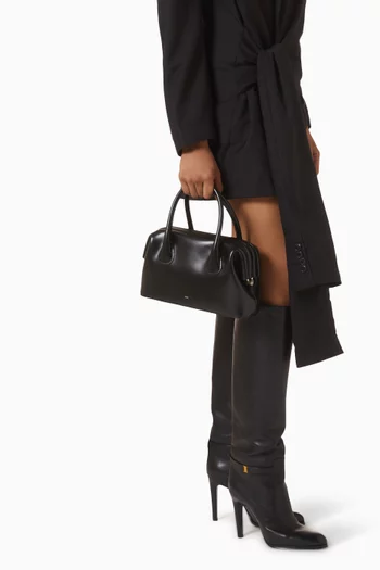 Small Boat Bag in Leather