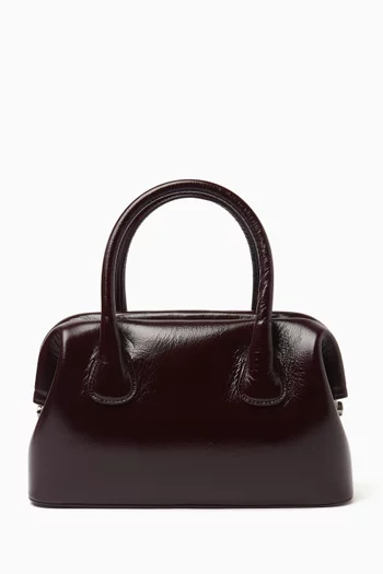 Small Boat Bag in Leather