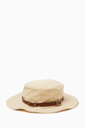Drill Logo Hat in Cotton