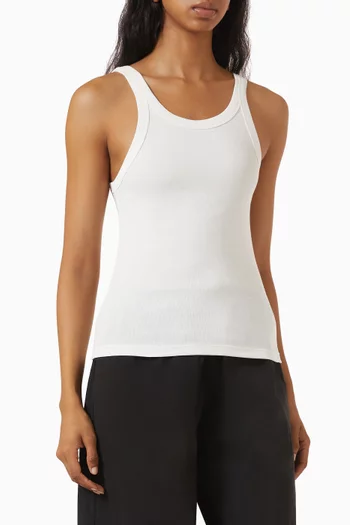 Racer Singlet Top in Organic Cotton