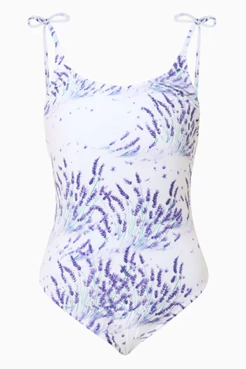 Guili All-over Print One-piece Swimsuit