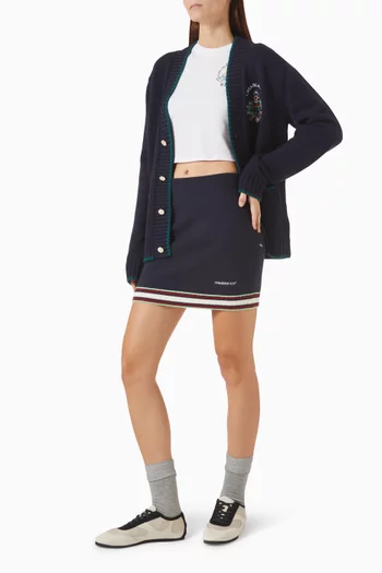 Mini Skirt in Merino Wool