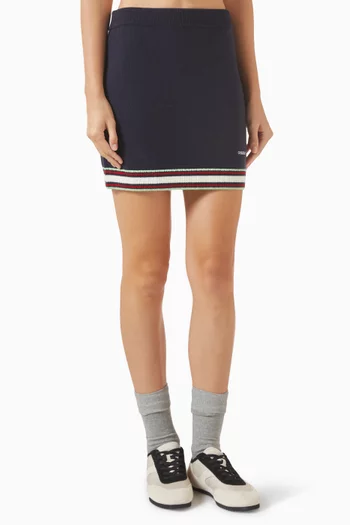 Mini Skirt in Merino Wool
