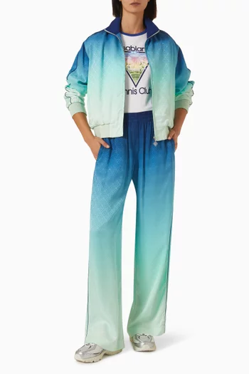Monogram Track Pants in Jacquard