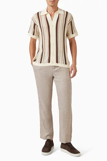 Pinto Crochet Shirt in Cotton