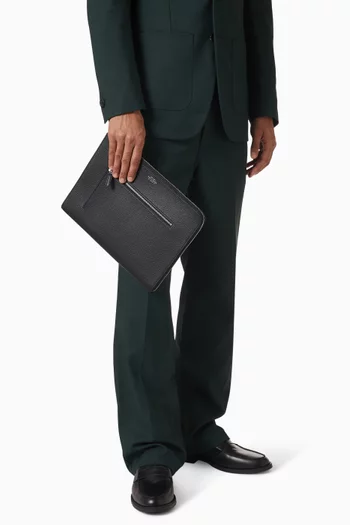 Small Laptop Case with Zip in Ludlow