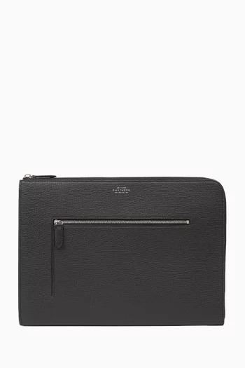 Small Laptop Case with Zip in Ludlow