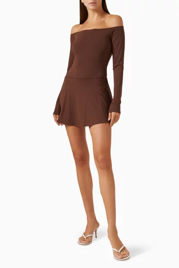 Smooth Layers Mini Skort