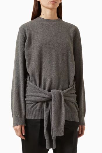 Tio Extra Shawl Sweater in Knit