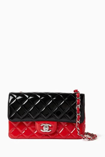 2010s Mini Singleflap Bag in Patent Leather