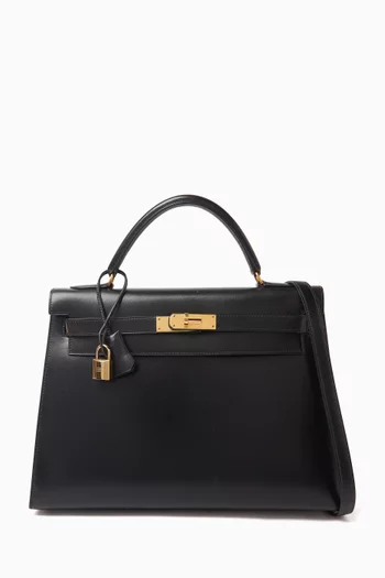 1994 Kelly 32 Sellier in Box Calf Leather
