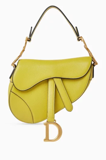 Mini Saddle Bag in Leather