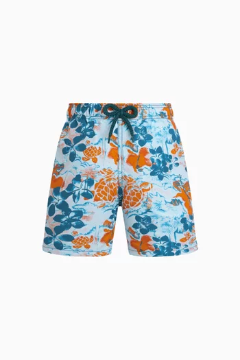 All-over Print Swim Shorts