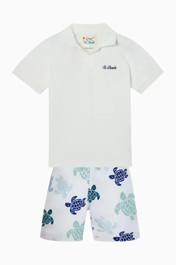 All-over Print Swim Shorts