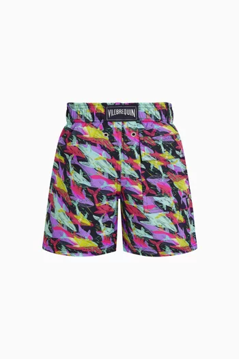 All-over Print Swim Shorts
