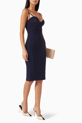 Lace-back Dress