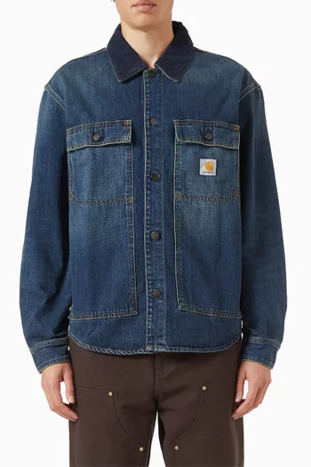 Oakland Shirt Jacket in Denim