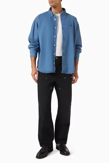 Lucas Shirt in Cotton Denim