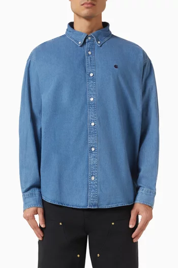Lucas Shirt in Cotton Denim