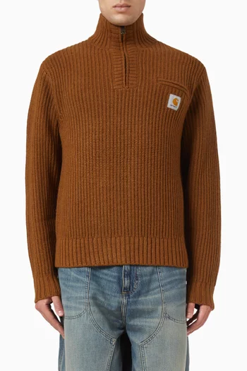 Detroit Half-zip Sweater