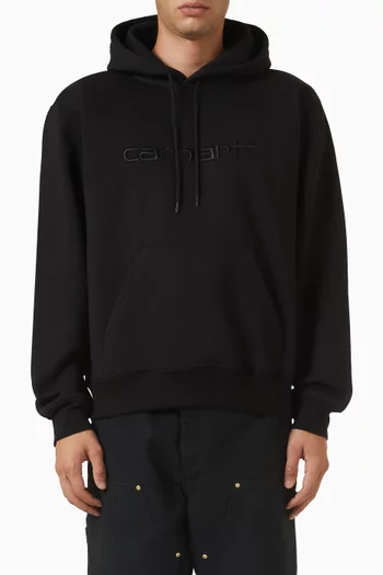 Logo Hoodie in Cotton Jersey