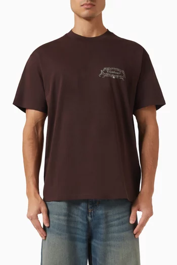Chez WIP Logo T-shirt in Cotton