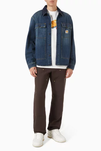 Double-knee Pants in Organic Cotton