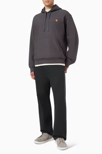 Brandon Loose Straight Pants in Clark Cotton Twill