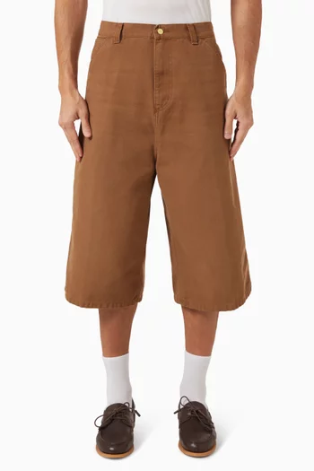 OG Single Knee Shorts in Cotton Twill