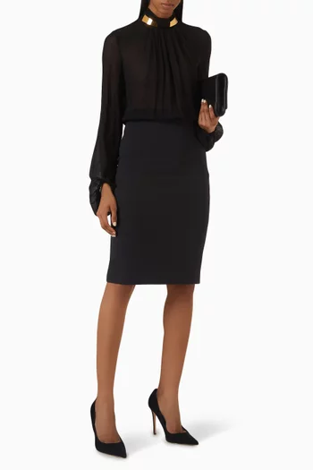 Jewel Bodysuit in Georgette