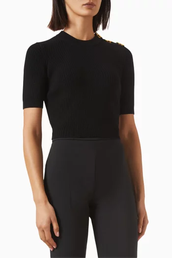 Jewel Knit Top in Viscose Blend